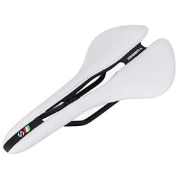 YouLpoet Spares YouLpoet Bike Seat Lightweight Bike Saddle Bicycle Seats Ergonomic Design for Mountain Road Bikes Cycling, White
