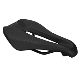 YouLpoet Spares YouLpoet Comfortable Leather Saddle for MTB Mountain Bike Exercise Bike Road Bike Men and Women, Black