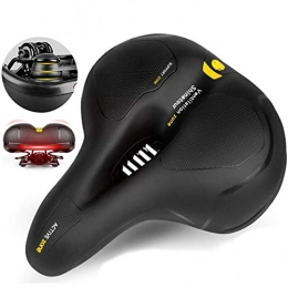 YU-HELLO Spares YU-HELLO_Bicycle Seat, Comfortable Bicycle Super Soft Cushion, Non-slip and Breathable Mountain Bike Seat, Suitable for MTB Mountain Bike, Folding Bike, Road Bike, Spinning Bike