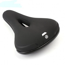 YUNDONG Mountain Bike Seat YUNDONG Outdoor Exercise Men Special Gel Saddle Cushion Mountain Bikes Accessories Band Seismic Breathable Designed 255X189mm Black