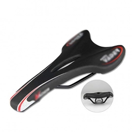 YYDE Spares YYDE Comfortable Mountain Bike Saddle Hollow PU Leather Comfortable Saddle Bike Bicycle Front Seat Bike Accessories Black