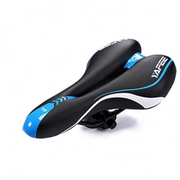 Zeroall Spares Zeroall Comfortable Bike Seat Bicycle Saddle Waterproof Soft Padded Breathable MTB Bike Saddle Bicycle Cushion with Removable Seat Clamp for Women Men MTB City Road Bike(Blue)