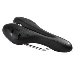 ZHIQIU Spares ZHIQIU Comfortable Bike Saddle Mountain Bicycle Seat Profession Road MTB Bike Seat Outdoor Or Indoor Cycling Cushion Pad (Black / Black)