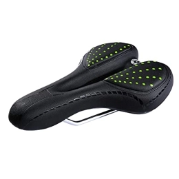 ZHIQIU Spares ZHIQIU Comfortable Bike Saddle Mountain Bicycle Seat Profession Road MTB Bike Seat Outdoor Or Indoor Cycling Cushion Pad (New Stytle Green)