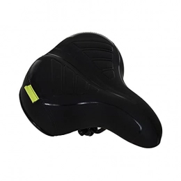 ZHOUJ Bicycle Seat, Mountain Bike Seat, Front Narrow And Wide Rear Waterproof Frosted Groove Design Makes Riding More Comfortable And Not Easy To Deform (Black)