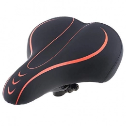 Zixin Spares Zixin Bike Bicycle Saddle, Hollow Ergonomic Bicycle Seat, Breathable Bike Seat Soft Breathable Design Durable Thicken Wide Mountain Bicycle