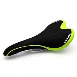 ZJF Spares ZJF MTB Mountain-bike Bicycle Saddle Silicone 3D Gel Pad Road Bicycle Saddle For Men Soft Comfortable MTB Bike Seat Cycling Spare Comfort Bike Seat 1PC (Color : 3083 green)