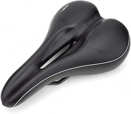 ZLYY Spares ZLYY Bicycle Saddle, Comfortable Breathable Saddles, Comfortable Mountain Bike Breathable Silicone Hollow Recreational Seat (Color : Two)
