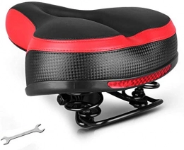 ZLYY Spares ZLYY Bicycle Saddle Cycling Seat Cushion Pad Gel Waterproof for Women Men with Taillight Fits Mountain Bike