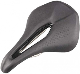 ZLYY Mountain Bike Seat ZLYY Bicycle Saddle, Leather Silicone Cushion, Super Light And Durable, Suitable for Racing Mountain Road Bikes