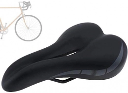 ZLYY Mountain Bike Seat ZLYY Extra Wide and Padded Bicycle Saddle Front Seat Bike Saddle Seat With Hollow Breathable Design For Mountain Bicycle