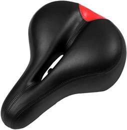 ZLYY Spares ZLYY Waterproof Bicycle Seat Leather Thick Memory Foam Padding, Suitable for Most Bicycles Mountain Bikes and Road Bikes