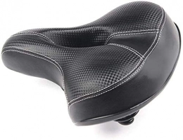 ZLYY Mountain Bike Seat ZLYY Wide Bicycle Saddle Breathable Comfortable Bike Seat Cushion Pad Mountain Hollow Dual Spring Cycling Cushion