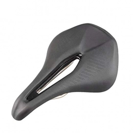 ZNQPLF Mountain Bike Seat ZNQPLF Breathable Hollow Bicycle Saddle Ultralight MTB Road Bike Saddle Cycling Cushion Bike Parts160*250mm #20 (Color : Black)