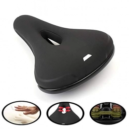 ZXASDC Spares ZXASDC Bike Seat Bicycle Saddle Cushion, Wear-resistant Pu Leather Hollow Memory Foam Bicycle Seat, Ergonomic Design, Suitable for Bicycles, Mountain Bikes