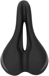 ZXM Spares ZXM Solid Health Gear Bicycle Seat, Mountain Bike Saddle with Foam Padding and Center Cutout to Relieve Pressure, Bike Seat with Excellent Shockproof and Maximum Firmness Durable