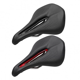 ZZHH Spares ZZHH Ultralight Bicycle Saddle MTB Mountain Road Bike Soft Wide Hollow Seat Cushion (Color : R)