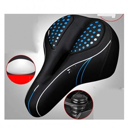 ZZTHJSM Mountain Bike Seat ZZTHJSM Bicycle Saddle Comfort, Bicycle Seat Cushion, Hollow And Breathable, Thicken Bike Saddle, Comfortable Soft, Shockproof, for Mountain Bike Seats, B