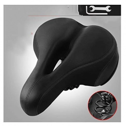 ZZTHJSM Mountain Bike Seat ZZTHJSM Bicycle Seat Cushion, Hollow And Breathable, Thicken Bike Saddle, Comfortable Soft, Shockproof, for Mountain Bike Seats, A1