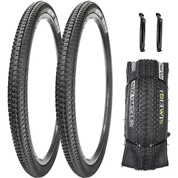 SIMEIQI Spares 2 Pack Anti-Puncture 27.5"x1.95" MTB Bike Tires with 2 Levers and with or Without 2 Inner Tubes (27.5x1.95-2 Tires 2 Levers)
