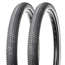 MOHEGIA Mountain Bike Tyres 2-Pack Mountain Bike Tires: MOHEGIA 27.5x2.1 Inch 60 TPI MTB Folding Replacement Bicycle Tires Pair
