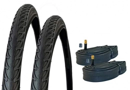 VDP Spares 2 x Vittoria 28 inch journal 28 x 1.40 37-622 bicycle tyres, clincher tyres, puncture protection, 700 x 35C