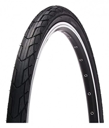 BFFDD Spares BFFDD Bicycle Tire 26 X 1.5 Commuter / City / Cruiser / Hybrid Bicycle Tire Road Mountain Bike Bicycle Tire Wire Ring Solid Bicycle Tire (Color : Black, Wheel Size : 26")