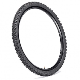 SWWL Mountain Bike Tyres Bicycle Tire ，26 / 24 * 1.95 Mountain Bike Tyre 27TPI Non-slip Inner Tube 40-65PSI Not Folding Cross-Country Tires Cycling Part (Size : 26x2.1)
