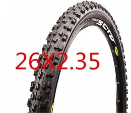 TLBBJ Mountain Bike Tyres Bicycle tire Tire Bicycle 26 X 2.35 / 1.95 / 2.1 Mountain Bike Tyre Cross-country Bicycle Tires K877 Replaceable (Color : Brown)