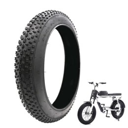 Xphyr Spares Bike Fat Tire, 26 x 3.0 Inch Snow Bike Tires Beach Bicycle Fat Tyre, Widening Non-slip Riding Tire Electric Bike Tires Compatible for Wide Mountain Snow Bicycle