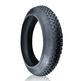 RUIZD Mountain Bike Tyres Bike Tires 20 / 26 x 4.0 inch Fat Bike Tires Mountain Bike Tires, Wide Mountain Snow Bicycle Replacement Tires Accessory (20x4.0 inch)