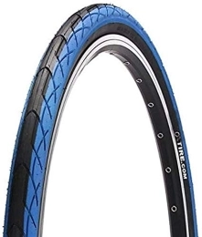  Mountain Bike Tyres Bike Tires 26 x 1.5 Commuter / Urban / Cruiser / Hybrid Bicycle Tires Road Mtb Bike Tyre Wire Beads Solid Bike Tires For Bicycle (Size : Blue)
