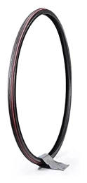 Bmwjrzd Mountain Bike Tyres Bmwjrzd LIUYI 700C Bicycle Tire 70025C 70028C Road Bike Tire Ultra Light 365g Riding Tire Red Edge Mountain Bike Tire (Color : 700x25c red) (Color : 700x25c Red)