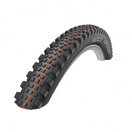 Schwalbe Spares Cicli Bonin Unisex's Schwalbe Rock Razor Addix Soft Supergravity Tl Easy Tires, Black, One Size