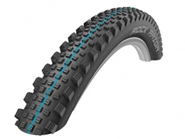 Cicli Bonin Mountain Bike Tyres Cicli Bonin Unisex's Schwalbe Rock Razor Addix Spgrip Tl Easy Snakeskin Tyres, Black, One Size