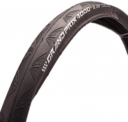 Continental Mountain Bike Tyres Continental Grand Prix 4000 S II Tire - Clincher Black Chili: Vectan Breaker, 700c x 25mm