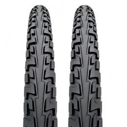 Continental Ride Tour Bike Tyres Mountain Bike Tyres Continental Ride Tour 26" x 1.75 Bike Tyres with Ano Adapters (Pair)