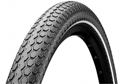 Continental Spares Continental Unisex's TYC01526 Ride Cruiser Tyre, Black, 26 x 2.0-Inch