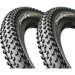 Continental Spares Continental Unisex_Adult Cross King Bicycle Tyres, Black, 27.5 x 2.6