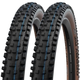 Contrast Spares Contrast Schwalbe Nobby Nic Addix 26" x 2.40 (62-559) Tanwall Folding Mountain Bike Tyres (Pair)