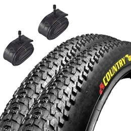 Country Spares Country 2 Tyre Covers Rubber Black 2 Chamber Mountain Bike MTB Bike 29 X 2.125 (57-622)