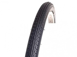 Coyote Mountain Bike Tyres Coyote 26" x 1.75" Roadster Tread Vintage Tourist Replacement Mountain Bike Fixie Old School Retro Traditional Tyre Black (Two Tyres)