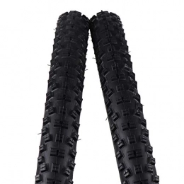 cysum 29" x 2.3 Mountain Bike Tyres,Tubeless all-terrain cross-country folding tire,Black (pair)