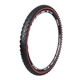 CZLSD Spares CZLSD Bicycle Outer Tire 24 26 27.5 Inch Mountain Bike Cross Country 1.95 2.1 2.35 Big Pattern Wheels (Color : 26x2.1)