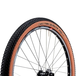 Deli Mountain Bike Tyres DELI MTB / Gravel Tyre 26 x 2.10 TS Quanta Pro Black / Brown Tan sa-270 (54-559)