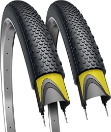 Fincci Spares Fincci 700 x 38c Tyre Foldable 40-622 with 1mm Antipuncture Protection for Gravel Cycle Electric Cyclocross MTB Cross Hybrid Bike Bicycle