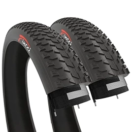 Fincci Spares Fincci Pair 26 x 4.0 Inch 100-559 Fat Tyres for Road Mountain MTB Mud Dirt Offroad Bike Bicycle (Pack of 2)