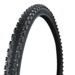Fischer Spares fischer 67003 Mountain Bike Tyre with Spikes Black