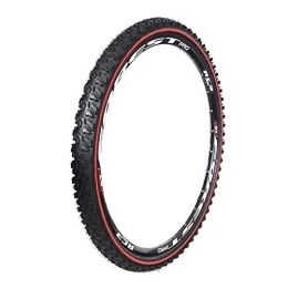 GAOLE Spares GAOLE Bicycle Outer Tire 24 26 27.5 Inch Mountain Bike Cross Country 1.95 2.1 2.35 Big Pattern Wheels (Color : 26X2.35)