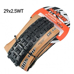 GHMOZ Mountain Bike Tyres GHMOZ Outdoor sport MAXXIS 27.5 * 2.3 / 2.4 / 2.5 Tubeless Ready EXO TR Bicycle Tire 29 * 2.4 / 2.5 DH Mountain Bike Tire Folding Tyre DownHill MINION DHF DHR (Color : DHF 29X2.5 TR)